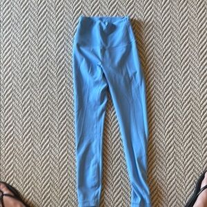 Light Blue High-Waisted Leggings